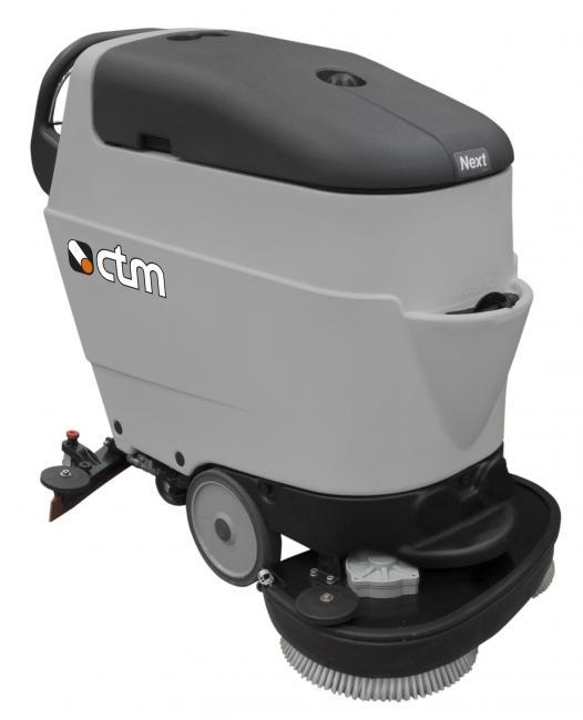 Laveuse accompagnée - MIZAR 66 BTR - autolaveuse compacte et silencieuse avec 2 brosses et autonomie 3h_2