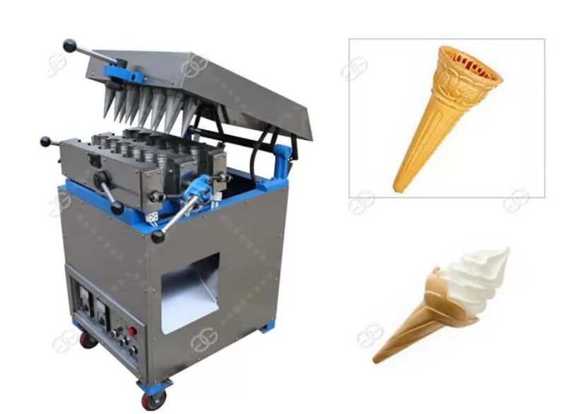 Machine de cornet de crème glacée - Henan Gelgoog - 300-350 pcs/h - 220V/50Hz - CE - cône croustillant_2