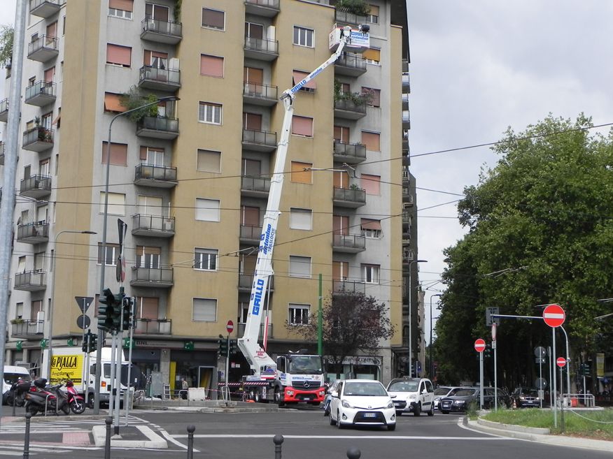 Nacelle télescopique 41m B-Lift 410 HR pour travaux en hauteur