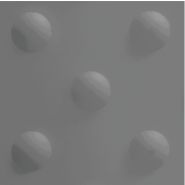 Bande de guidage podotactile Myd'L - Dimensions 820 x 412 mm - Usage intérieur - Fabrication française_2