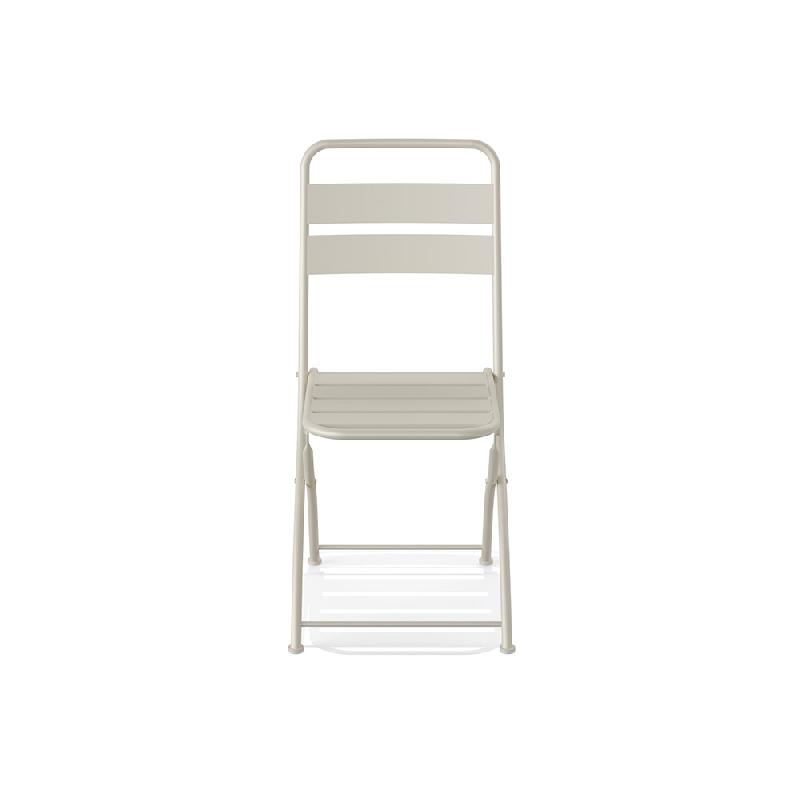 Breeze - Chaise de bistrot en métal sable_2