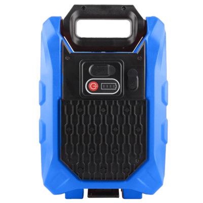 Double projecteur de chantier professionnel sur batterie - 2x10W - Coque renforcée PVC IK08 - Angle d'éclairage 290°_2