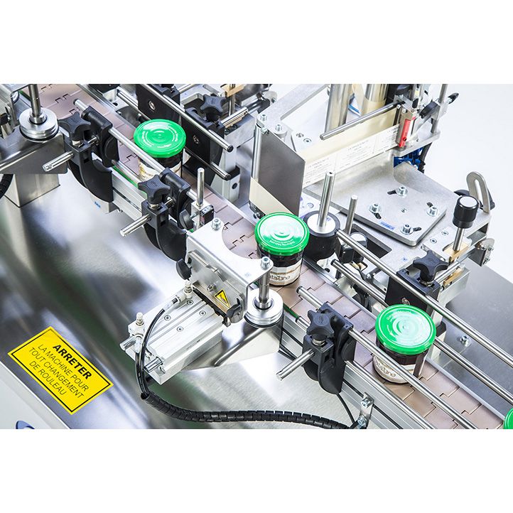 Ninon Konic - Machine d'étiquetage automatique - CDA France - Structure inox et aluminium pour produits coniques_2