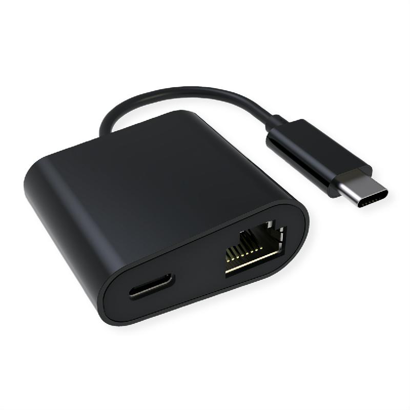 VALUE Convertisseur USB 3.2 Gen 2 type C - Gigabit Ethernet, + 1x PD, 100W_2