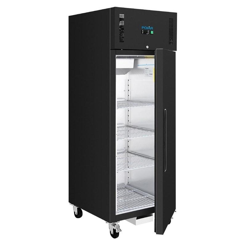 Armoire réfrigérée positive série G noire 537 L PG020 Polar_2