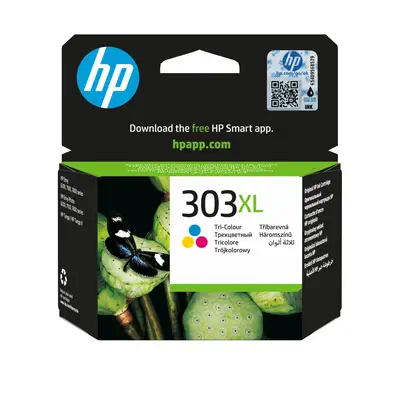 Cartouche dencre trois couleurs HP 303XL grande capacité authentique_2