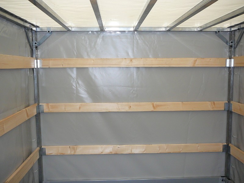 Remorque plateau HUMBAUR HN 305221 GR - 2 essieux - roues surbaissées - ridelles alu - PTAC 3000 kg_2