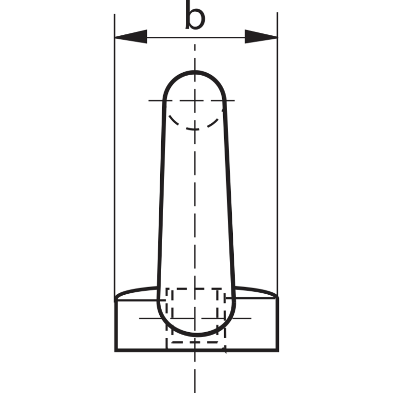 Anneau de levage femelle DIN 582 - REF : 42000 - Acier, capacité 0,07t à 21t, finition zingage_2