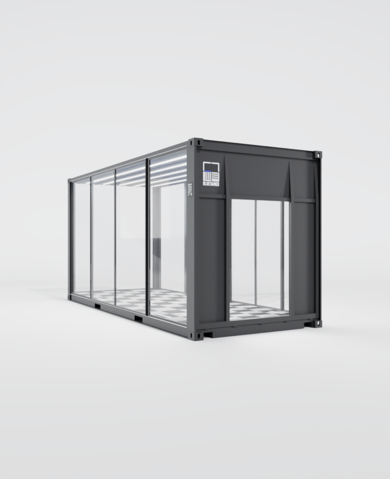 Conteneur d'exposition et de transport premium pour véhicule - Cargo Display X? 20HC_3