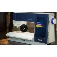 Creative Icon - Machine à broder PFAFF - Grande zone de travail 310mm x 140mm - Écran tactile 10.1