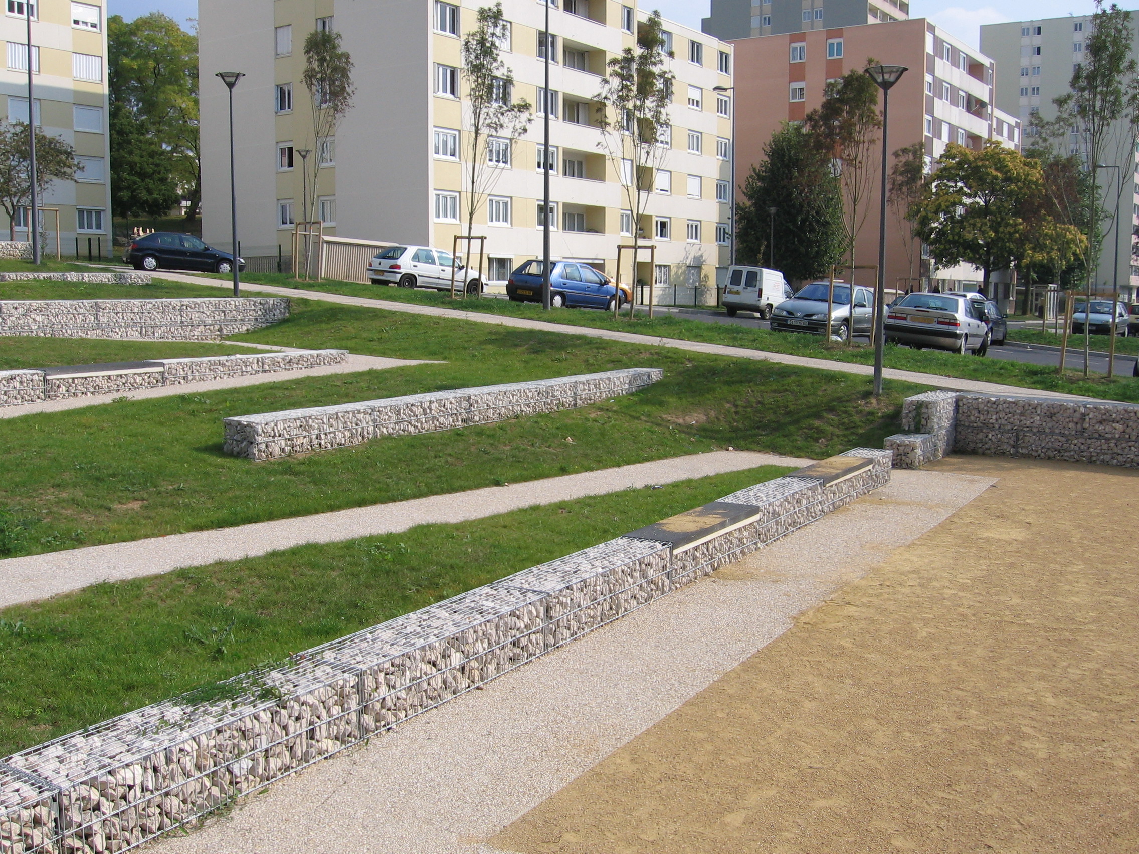 Gabion STONEBOX - Aménagement paysager - Structure robuste et remplissage en pierre granulométrie 80/150 mm_2