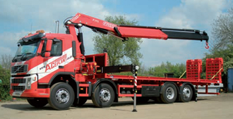 Grue auxiliaire Fassi F295RA e-dynamic - 28,95 tm - bras hydraulique jusqu'à 26,70 m avec jib_2