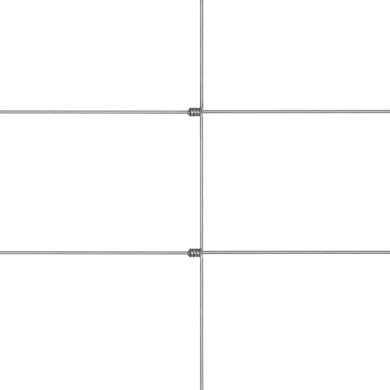 Vidaxl clôture de jardin acier galvanisé 50x1,25 m argenté 149504_2