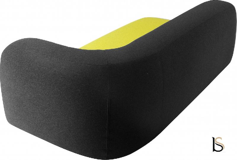 Canapé 2 places  SAND - Softline - Felt Jaune 579_0