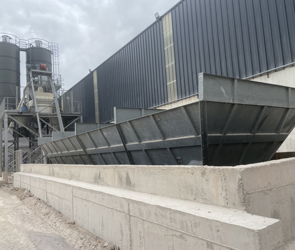 Centrale à béton personnalisée pour industrie de préfabrication - Arcen_2