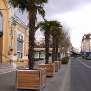 Harmattan - Jardinières classiques en inox ou bois et inox - Hauteur 1000 mm_2