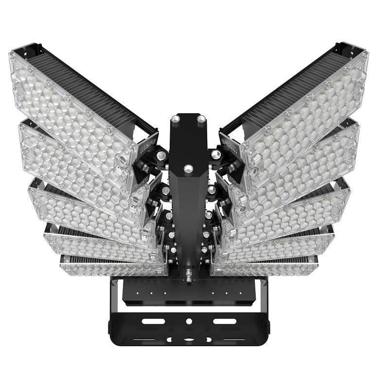 Projecteur LED haute puissance pour terrains de sport, routes, mines et plateformes pétrolières- Multidirectionnel 1200W_2
