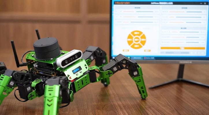 ROBOT DE CONSTRUCTION ET PROGRAMMATION KIT HEXAPODE HIWONDER JETHEXA ROS JETSON NANO AVEC CAMÉRA DE PROFONDEUR LIDARCARTOGRAPHIE ET NAVIGATION SLAM_2