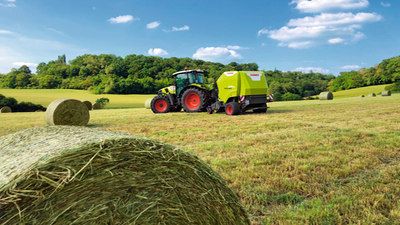 Rollant 520 rc - presse à balle ronde - claas - diamètre de la chambre de pressage 125 cm_2