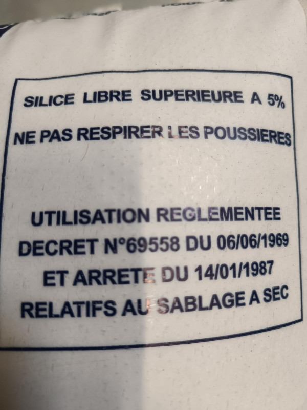 Sable pour sablage extra doux n°0 (0.1/0.6) sac de 25kg_2
