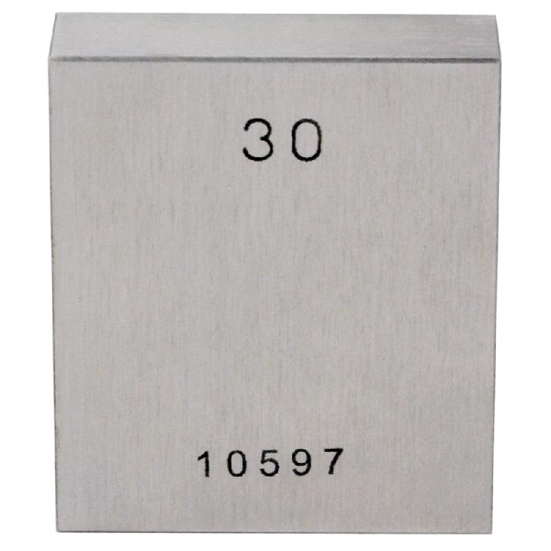Cale étalon acier classe 1 à l'unité - 1 mm - Tolérance norme DIN 861_2
