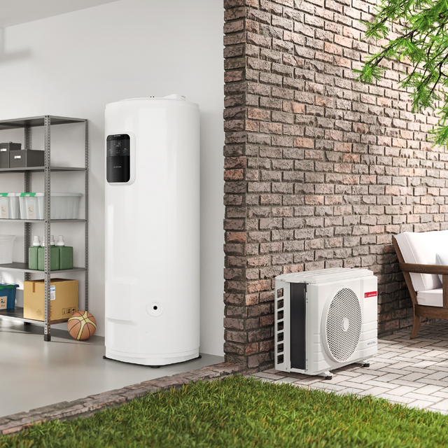 Chauffe-eau thermodynamique Nuos Split Inverter Wifi stable 270L - Ariston - 3069763_2