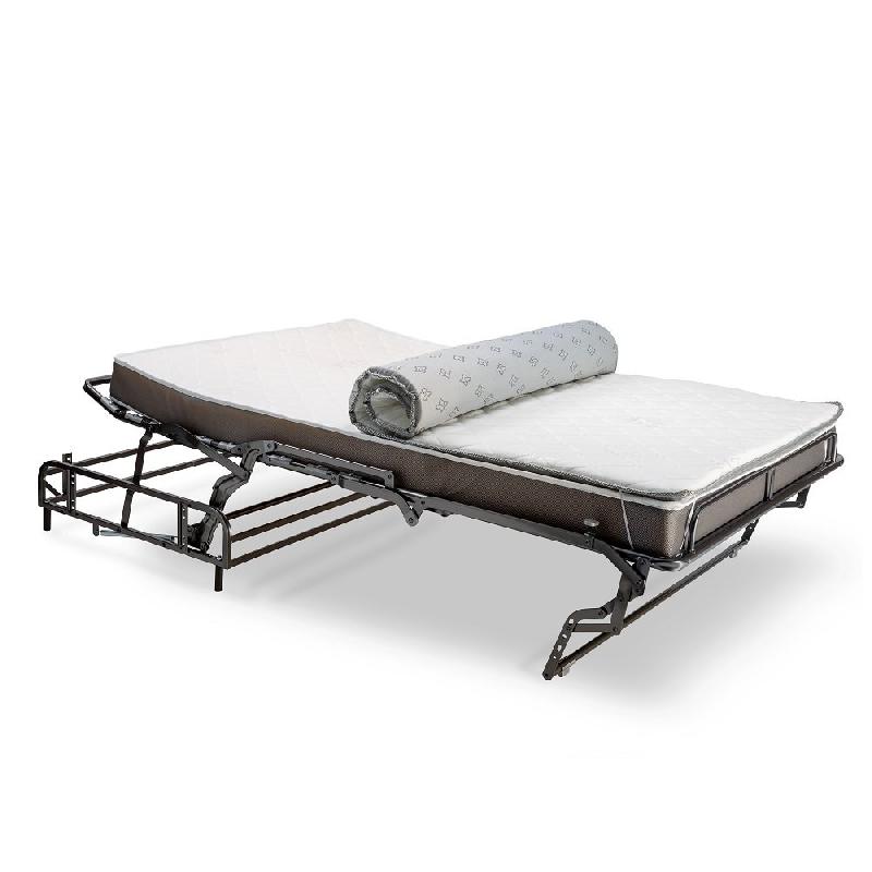 Sur-matelas Actisleep 120 x 197 cm - Épaisseur 5 cm - Mousse polyuréthane haute résilience_2