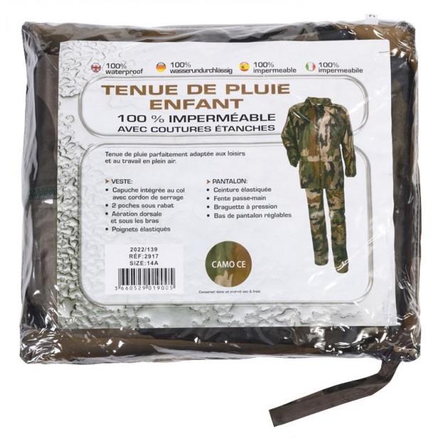 Tenue de pluie enfant - Camouflage - Réf: 2917 - CityGuard_2