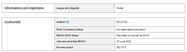 836083 - signalisations sécurité travail - brady - dimensions:  150.00 mm dia_2