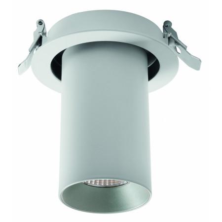 Spot semi-encastré hidra led cob 18 w 1575 lumens cri80 3000k -angle 30º- coloris blanc extérieur et gris intérieur_2