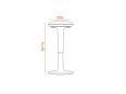 Tabouret giratoire SPOT - Deskissimo_2