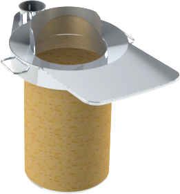 Anneaux pour aspiration de solvants et gaz industriels