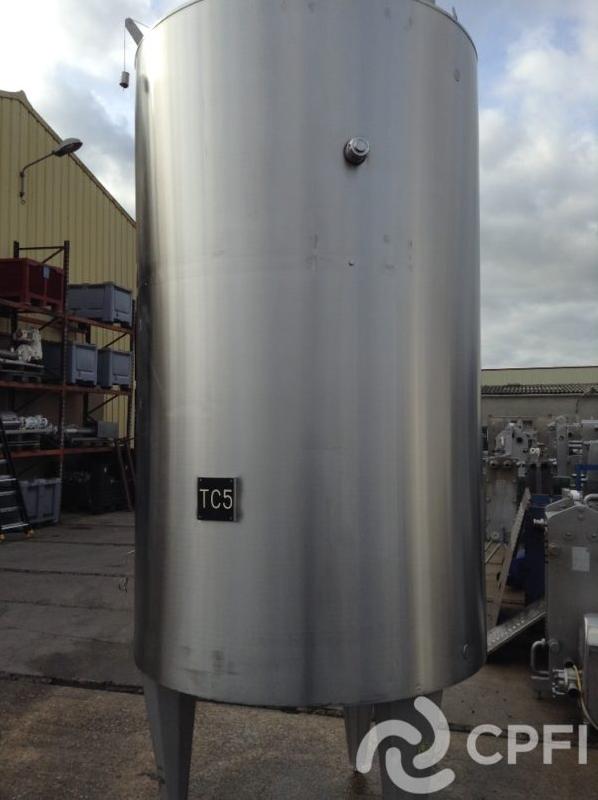 Cuve Pierre Guerin 3550 L - CF - CUV020 avec Agitation Centrale et Tri-pâle_2