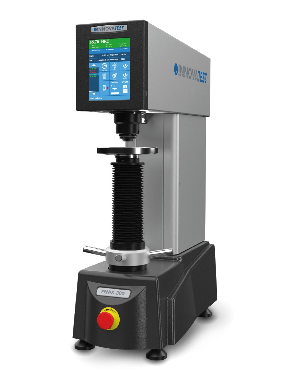 Duromètre Rockwell/Brinell FENIX 300RS - Système de mesure de profondeur de haute précision - INNOVATEST FRANCE_0