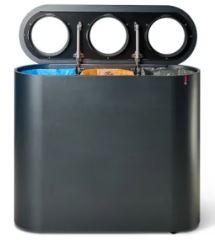 Station de tri sélectif - 3 flux - Lune Split_2