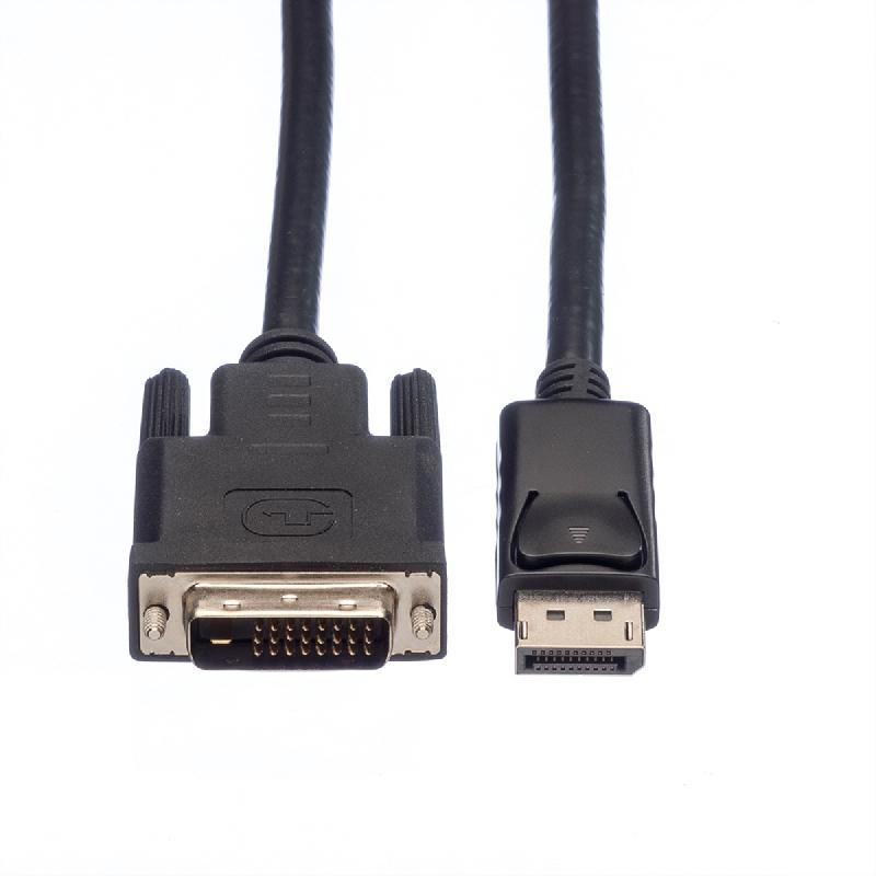 Roline câble displayport dp m - dvi m, lsoh, noir, 1 m_2