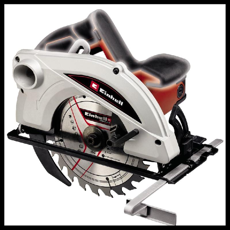 Scie circulaire TC-CS 1410 Einhell - 1410 W - Lame 190 mm x 30 mm - Compatible rails de guidage_2