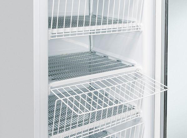 Armoire congélateur vitrée blanche 300 L - sans canopy | Coolhead - TNG390_2