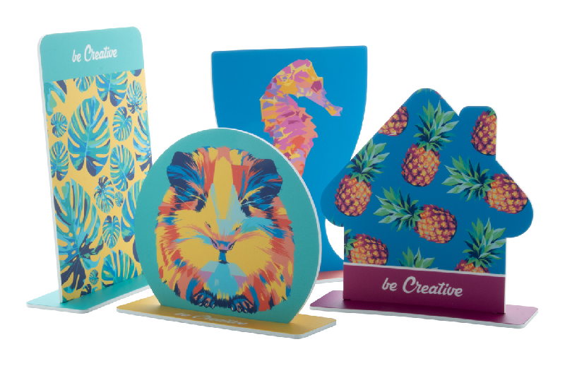 Présentoir rond en mousse PVC - marquage UV Led inclus - quantité minimale 50 pcs_2