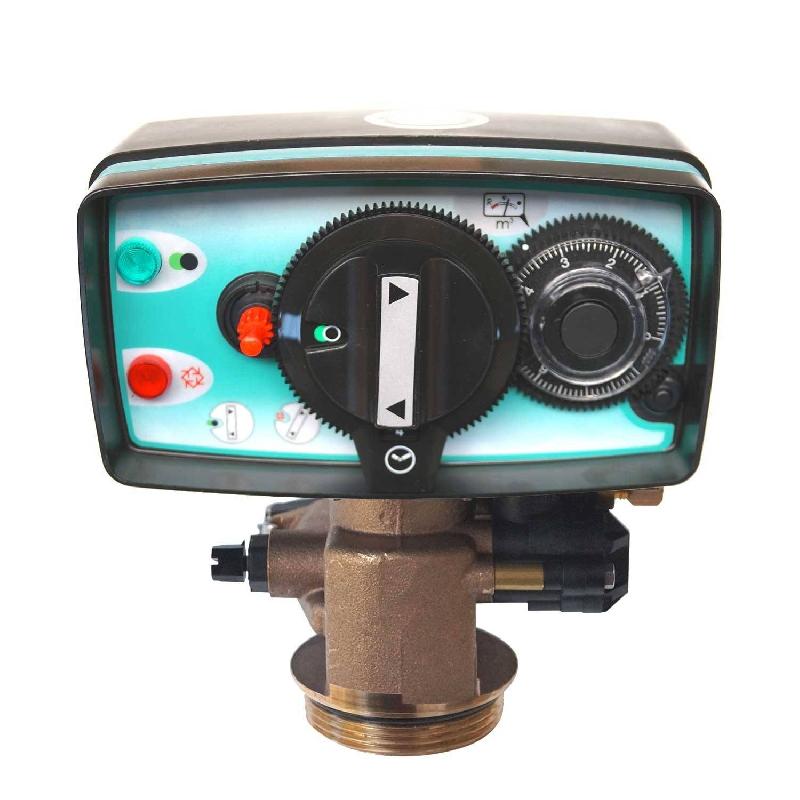 Adoucisseur d'eau 16l fleck 4600 mv eau chaude complet avec accessoires_2