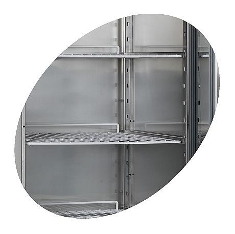Armoire réfrigérée négative - 429 L - Froid statique - Tout Inox 304 | Tefcold - RF500SNACK_2