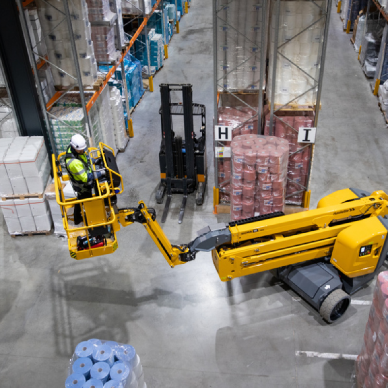 Nacelle Articulée SIGMA 16 m   idéale pour des travaux d'élévation  en Alpes -  disponible en achat neuf et en location de courte à longue durée_2