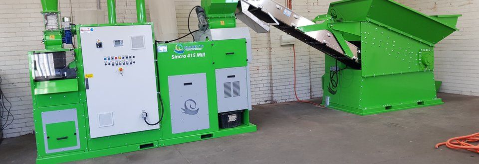 Tapis roulant avec poulie magnétique pour recyclage des câbles