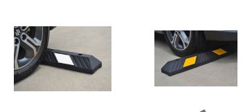 Butée de parking en composite 900mm - durable et résistante avec bandes rétroréfléchissantes_2