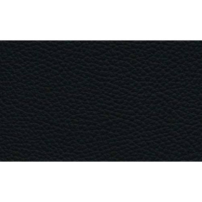 Canapé-lit convertible CanapExpress - Lattes 140 cm - Matelas mémoire 22 cm - Tête de lit intégrée - Cuir vachette noir_2