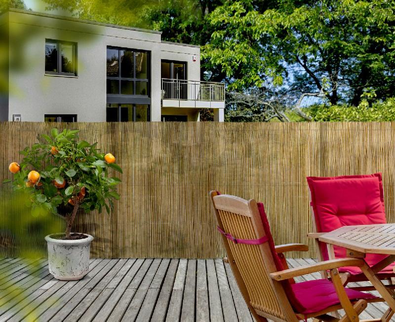 Canisse synthétique imitation osier naturel 