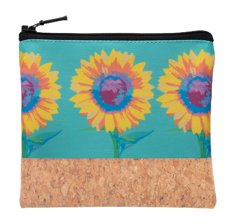Trousse de toilette zippée sur mesure - Polyester et liège naturel - Impression sublimation_2