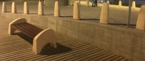 Borne en Béton Pausista - 28 x 27 x 71 cm - 66 kg - Ciment Green Seal - Réduction CO2_2