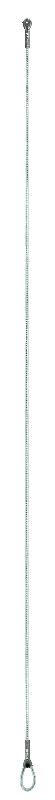 Élingue d'amarrage Wire Stop - Petzl - Acier galvanisé 6,5 mm - Normes CE EN 795 B, TS 16415, NFPA 1983_2