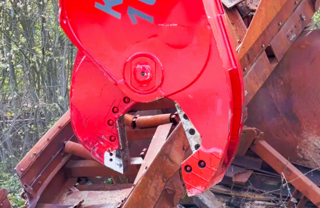 Cisaille à ferraille hydraulique Euromec - KN - pour démolition de métaux ferreux et non ferreux - 76 à 1150 tonnes_2